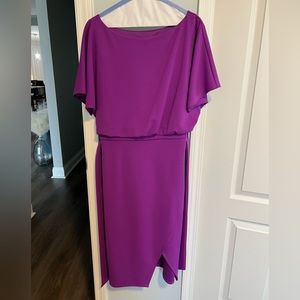 FINAL PRICE DROP!! 💜 Kensie purple, tie waist dolman sleeve dress size 12